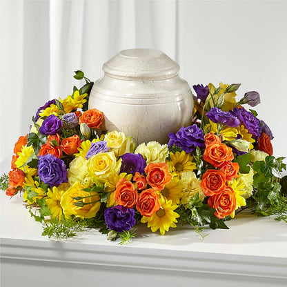 Blossoms of Remembrance Cremation Adornment – HELEN'S FLORAL SHOPPE, Phillipsburg NJ