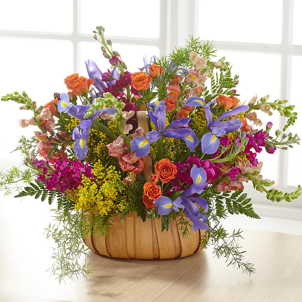 Garden of Life Basket – HELEN'S FLORAL SHOPPE, Phillipsburg NJ