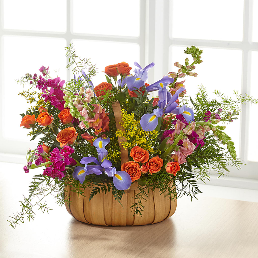 Garden of Life Basket – HELEN'S FLORAL SHOPPE, Phillipsburg NJ
