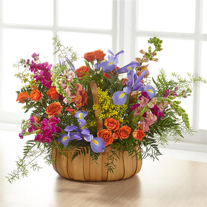 Garden of Life Basket – HELEN'S FLORAL SHOPPE, Phillipsburg NJ