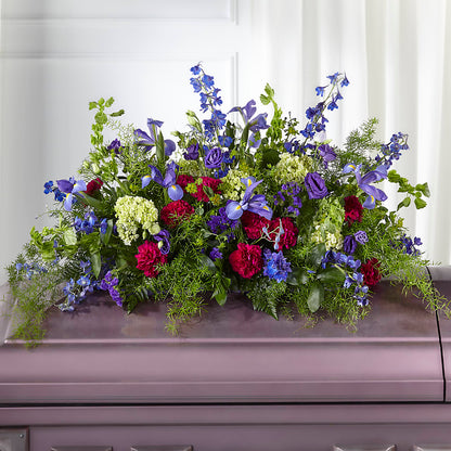 Always Treasured Casket Spray – HELEN'S FLORAL SHOPPE, Phillipsburg NJ