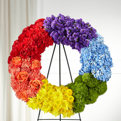 Circle of Love Wreath – HELEN'S FLORAL SHOPPE, Phillipsburg NJ