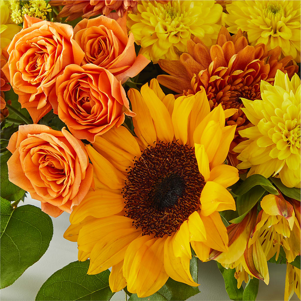 Autumn Harmony Centerpiece – HELEN'S FLORAL SHOPPE, Phillipsburg NJ