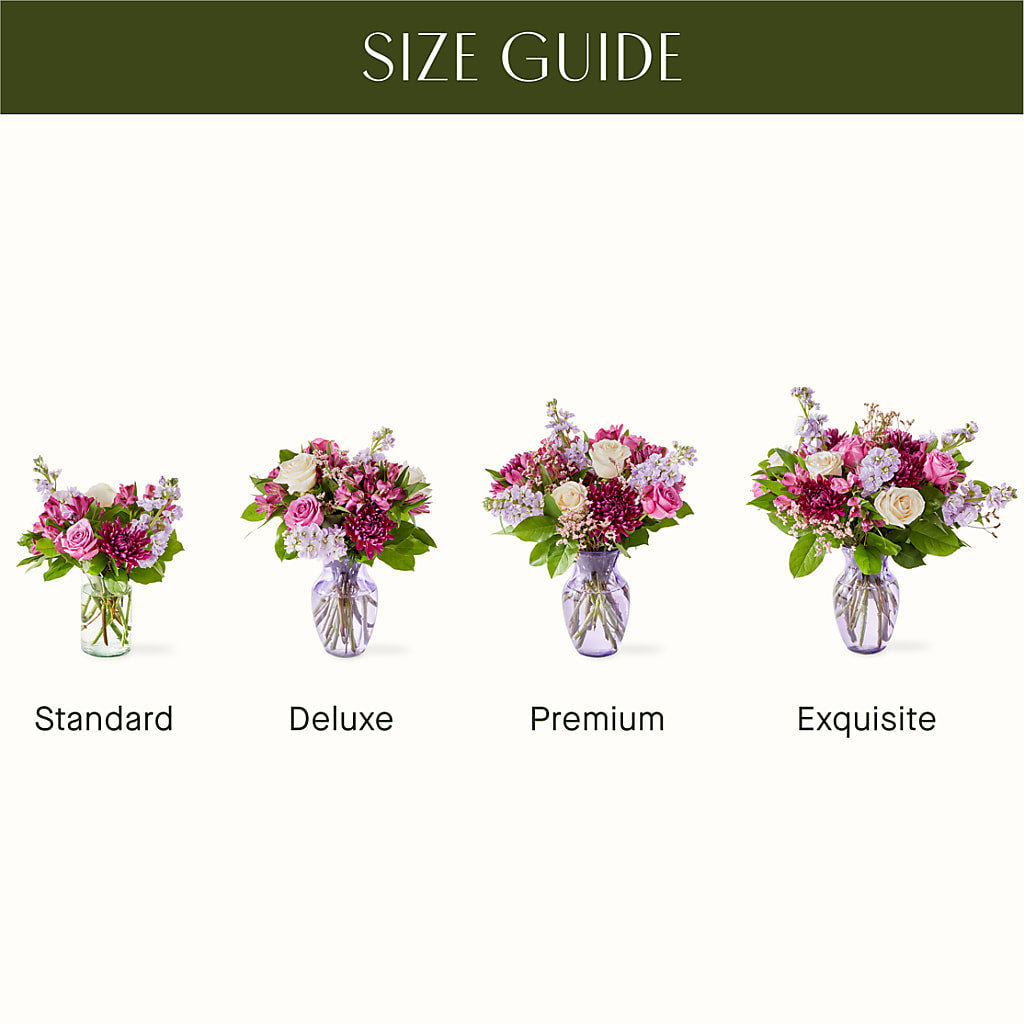 Amethyst Dreams Bouquet – HELEN'S FLORAL SHOPPE, Phillipsburg NJ