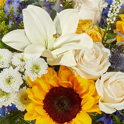 Wonderfully Sunny Bouquet – HELEN'S FLORAL SHOPPE, Phillipsburg NJ