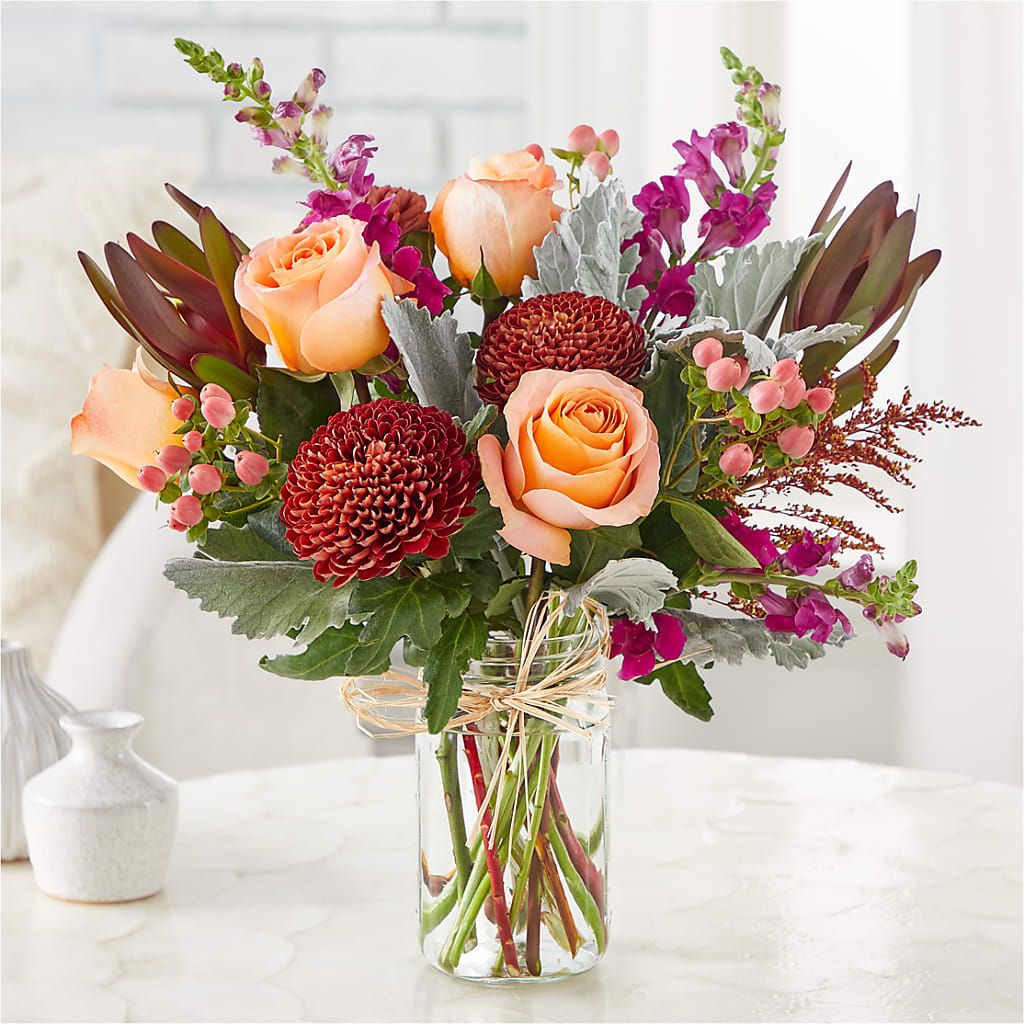 Moody Hues Bouquet – HELEN'S FLORAL SHOPPE, Phillipsburg NJ