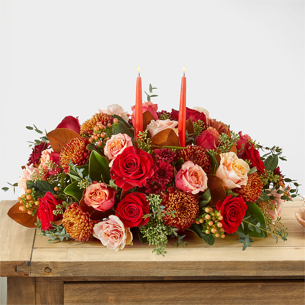 Gather Near Centerpiece – HELEN'S FLORAL SHOPPE, Phillipsburg NJ