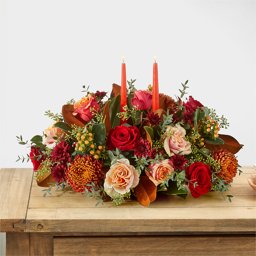 Gather Near Centerpiece – HELEN'S FLORAL SHOPPE, Phillipsburg NJ