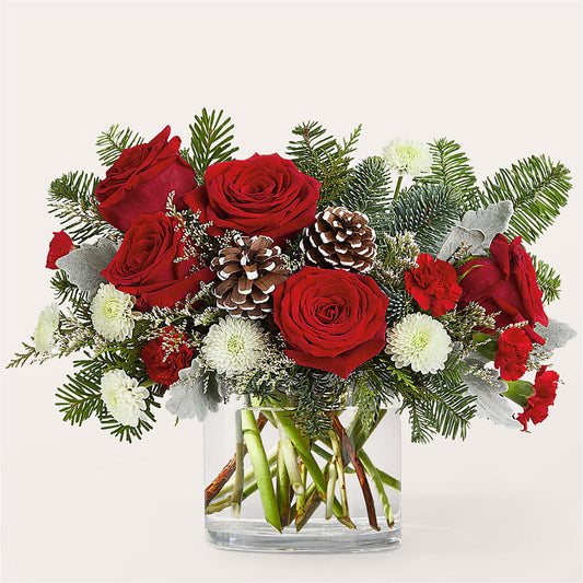 Yule Cheer Bouquet – HELEN'S FLORAL SHOPPE, Phillipsburg NJ