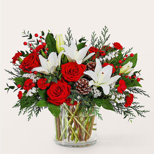 Best in Snow Bouquet – HELEN'S FLORAL SHOPPE, Phillipsburg NJ