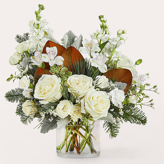 Fresh Snowfall Bouquet – HELEN'S FLORAL SHOPPE, Phillipsburg NJ