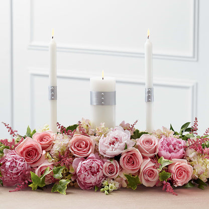 Worldwide Romance Unity Candle Arrangement – HELEN'S FLORAL SHOPPE, Phillipsburg NJ