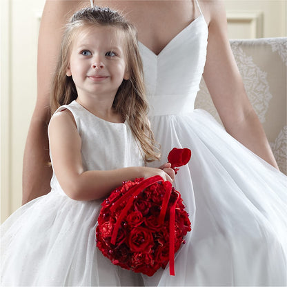Pure at Heart Flower Girl Arrangement – HELEN'S FLORAL SHOPPE, Phillipsburg NJ